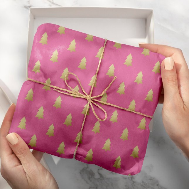 Papel De Regalo Relieve metalizado dorado falso moderno Árboles na (Subido por el creador)