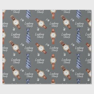 Papel De Regalo Relojes y vínculos de Natasha Us