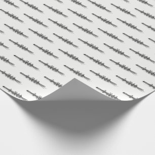 Papel De Regalo Remo Remeros Equipo de Remo Deportes Acuáticos