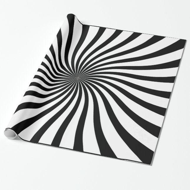 Papel De Regalo Remolino del arco iris (Desenrollado)