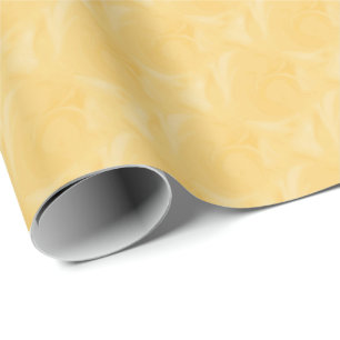 Papel De Regalo Remolinos dulces del amarillo de la sol