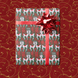 Papel De Regalo Reno de la Vintage