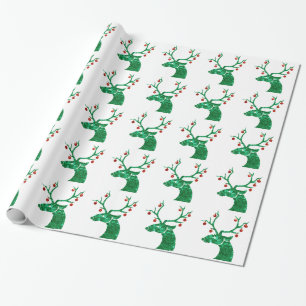 Papel De Regalo reno de navidades secuenciales