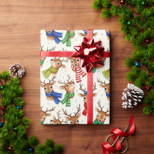 Papel De Regalo Reno Vintage con escarabajos