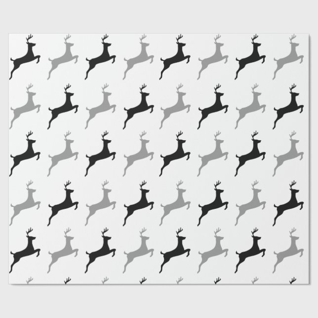 Papel De Regalo Renos modernos (Costura)