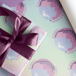 Papel De Regalo Renovemos a los Chicas de patinaje retro