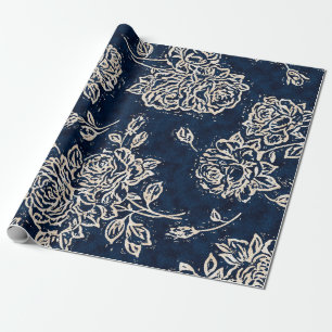 Papel De Regalo repetición de textura floral patrón moderno fondo,
