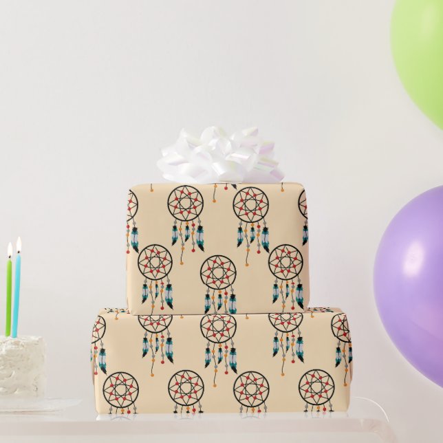 Papel De Regalo Repetir Dreamcatcher (Regalos de fiesta)