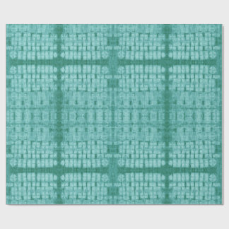 Papel De Regalo Repetir Shibori Cose Teal