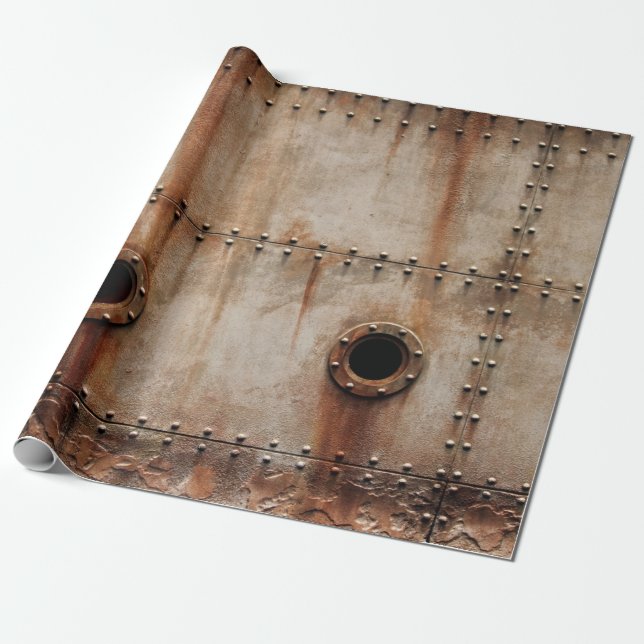 PAPEL DE REGALO REPOSACIÓN Y TEXTURA EN LOS LADOS METALIZADO DE PL (Desenrollado)