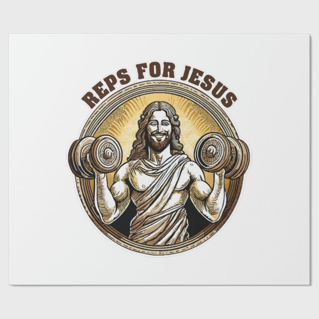 Papel De Regalo Representantes para Jesús (Superficie plana)