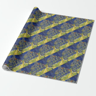 Papel De Regalo Reproducción artística de Van Gogh, La Iglesia de