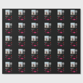 Papel De Regalo Reproductor de música pareja personalizada código 