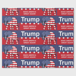 Papel De Regalo republicano de Donald Trump 2016