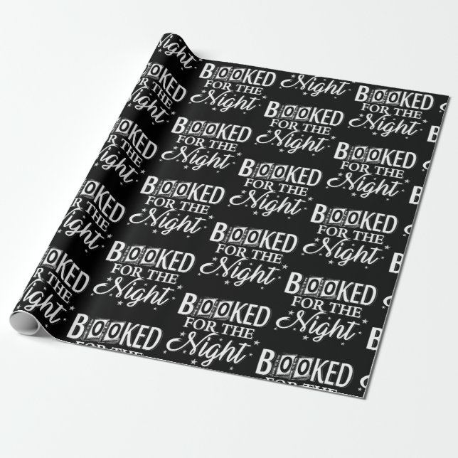 Papel De Regalo Reservado Para La Noche (Desenrollado)
