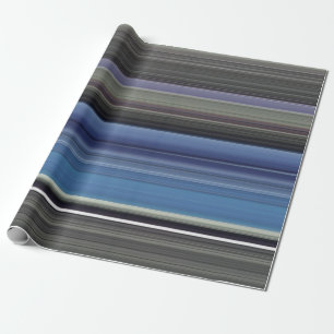 Papel De Regalo Resumen #1: Azul y gris