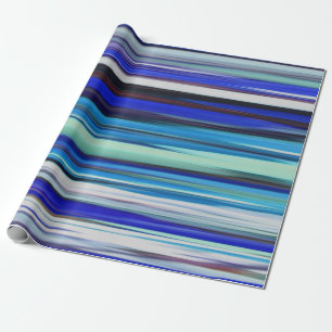 Papel De Regalo Resumen #2: Azul borroso