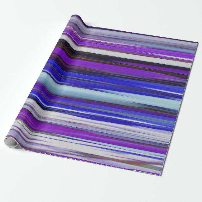 Papel De Regalo Resumen #2: Desenfoque ultravioleta (Desenrollado)
