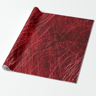 Papel De Regalo Resumen abstracto de fondo de arañazos rojos, enve