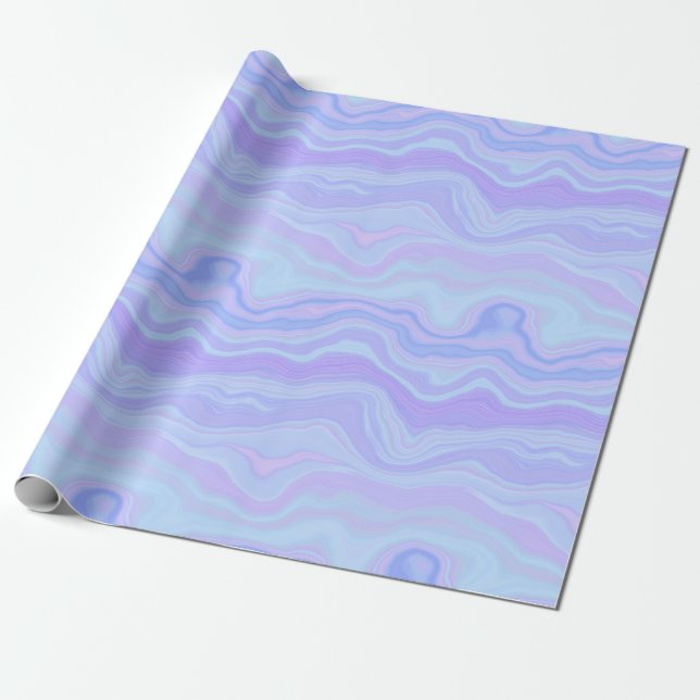 Papel De Regalo Resumen Agate Gift Wrap (Desenrollado)