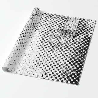 Papel De Regalo Resumen de fondo vintage en blanco y negro. Monoc