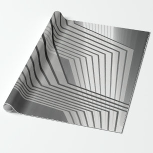 Papel De Regalo Resumen de la arquitectura futurista de fondo 3d i