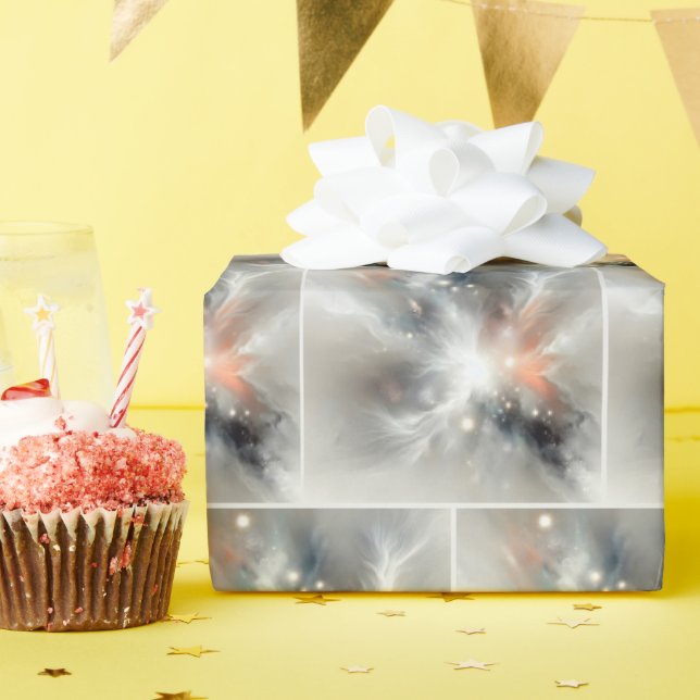 Papel De Regalo Resumen de ráfaga cósmica (Fiesta de cumpleaños )