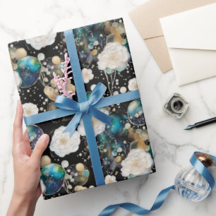 Papel De Regalo Resumen De rosas Y Burbujas