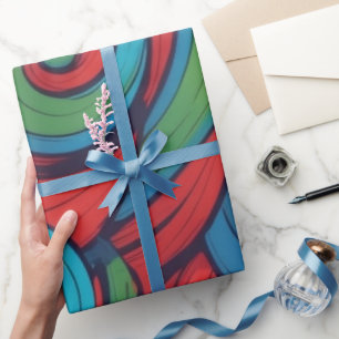 Papel De Regalo Resumen de Swirl