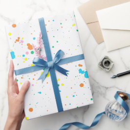 Papel De Regalo Resumen de trazas de pintura