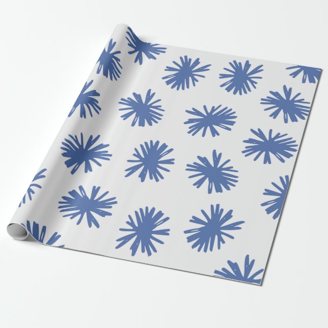 Papel De Regalo Resumen de un patrón sin fisuras con formas dibuja (Desenrollado)