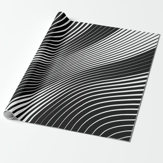Papel De Regalo Resumen deformado fondo diagonal rayado. vinta (Desenrollado)
