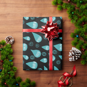 Papel De Regalo Resumen Diseño del patrón de Mandala floral rojo