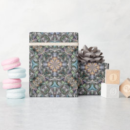 Papel De Regalo Resumen exitoso patrón de Rosette Trellis de jardí