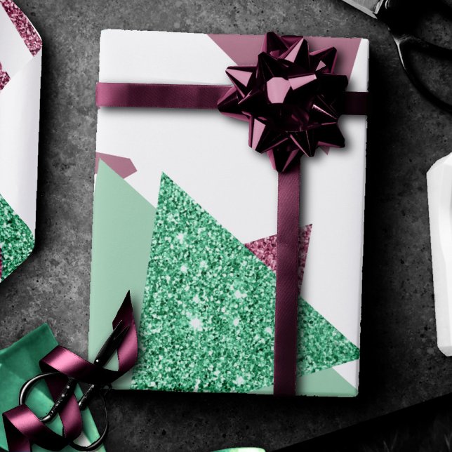 Papel De Regalo Resumen fresco de los años 80 | Patrón de formas r (Subido por el creador)
