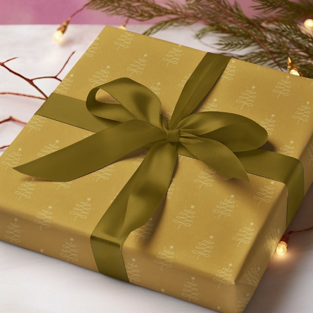 Papel De Regalo Resumen moderno Regalo navideño de vacaciones de o (Subido por el creador)