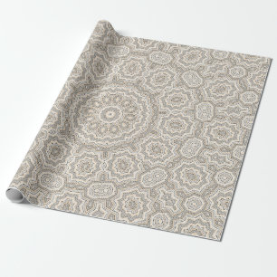 Papel De Regalo Resumen mosaico moderno patrón de mosaico caleidos