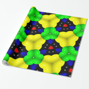 Papel De Regalo Resumen triángulo geométrico multicolor