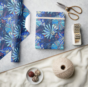 Papel De Regalo Resumen tropical.