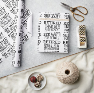 Papel De Regalo Retirado Bajo Nuevo Manejo Consulte A La Esposa Pa