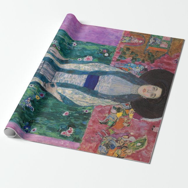 Papel De Regalo Retrato de Adele Bloch Bauer, Gustav Klimt (Desenrollado)