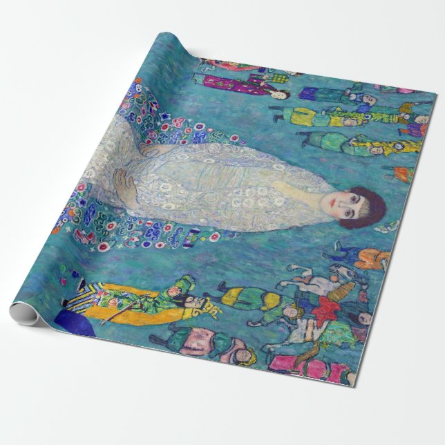 Papel De Regalo Retrato de Elisabeth Lederer, Gustav Klimt (Desenrollado)
