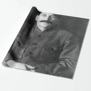 Papel De Regalo Retrato de Joseph Stalin