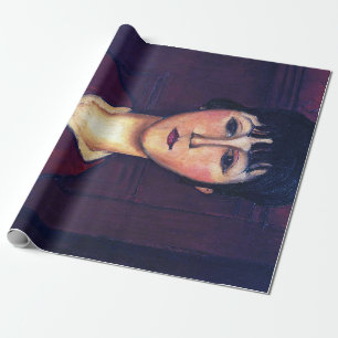 Papel De Regalo Retrato de joven mujer, Modigliani