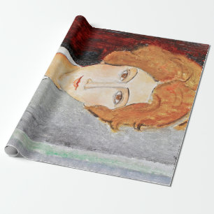 Papel De Regalo Retrato de mujer, Modigliani