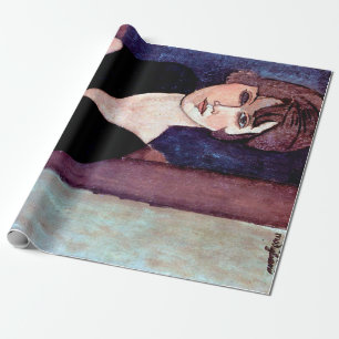 Papel De Regalo Retrato de mujer, Modigliani