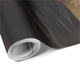 Papel De Regalo Retrato De Un Rey Charles Cavalier Spaniel