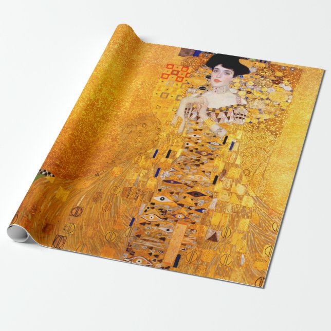 Papel De Regalo Retrato Gustav Klimt de Adele Bloch-Bauer I (Desenrollado)