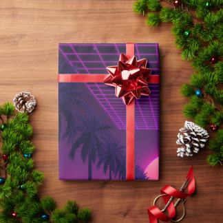 Papel De Regalo Retro 80s Aesthetic Wrapping Paper