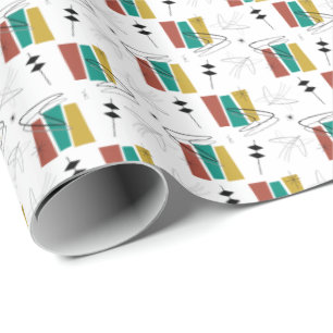 Papel De Regalo Retro Boom Wedge